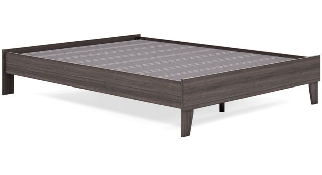 Signature Design by Ashley® Brymont 5-Piece Dark Gray Queen Platform Bed Set-1