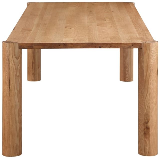 Moe's Home Collection Post Natural Oak Large Dining Table-2