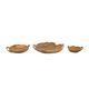 A & B Home Shibumi 3-Piece Brown Bowls-1
