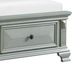 Elements International Calloway Gray Queen Bookcase Bed-2