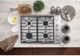 GE® 30" Stainless Steel Gas Cooktop-1