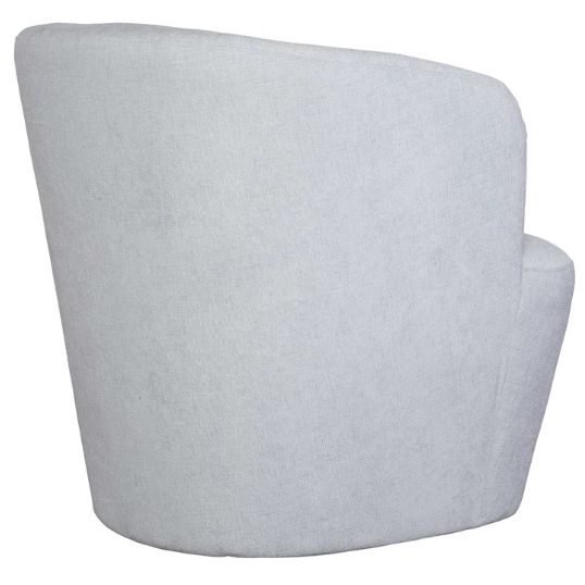 Uttermost® Mist Light Blue Barrel Swivel Chair-3