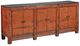 Furniture Classics Amber Antique Black/Distressed Orange Large Sideboard-0