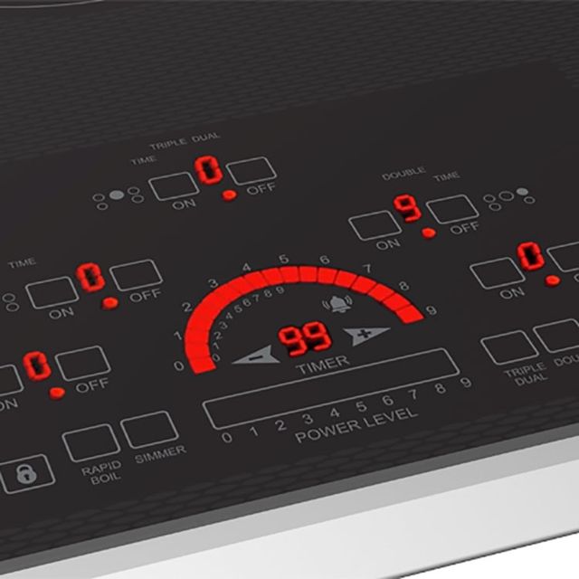 Hestan® KEC Series 36" Black Electric Cooktop-1
