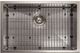 ZLINE Meribel 27" Satin Stainless Steel Undermount Single Bowl Kitchen Sink with Bottom Grid-2