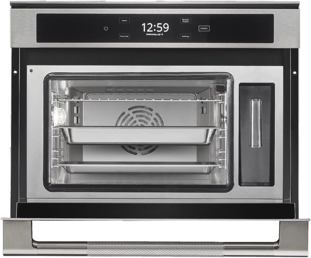 JennAir® RISE™ 24" Stainless Steel Electric Built In Single Steam Oven-1