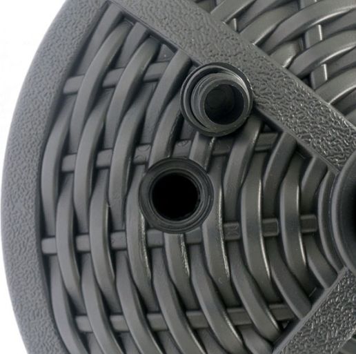 Furniture of America® Fab Black Plastic Round Umbrella Base-3