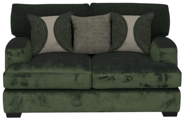Corinthian Furniture Central Park Green Loveseat-0