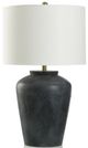 Stylecraft Black/White Table Lamp -0