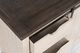 Jofran Inc. Madison County Brown/Vintage White Barn Door Server-4