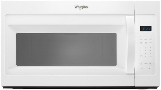 Whirlpool® 1.7 Cu. Ft. White Over the Range Microwave