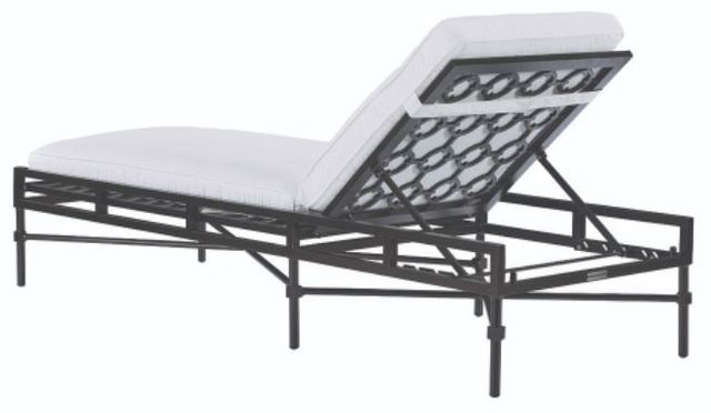 Lane Venture® Langham Dark Bronze/White Adjustable Chaise-1
