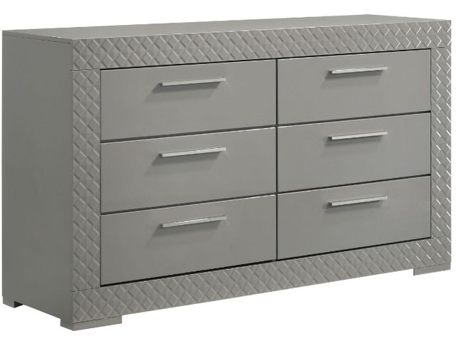 Coaster® Ives Gray High Gloss Dresser-0