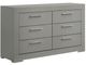 Coaster® Ives Gray High Gloss Dresser-0