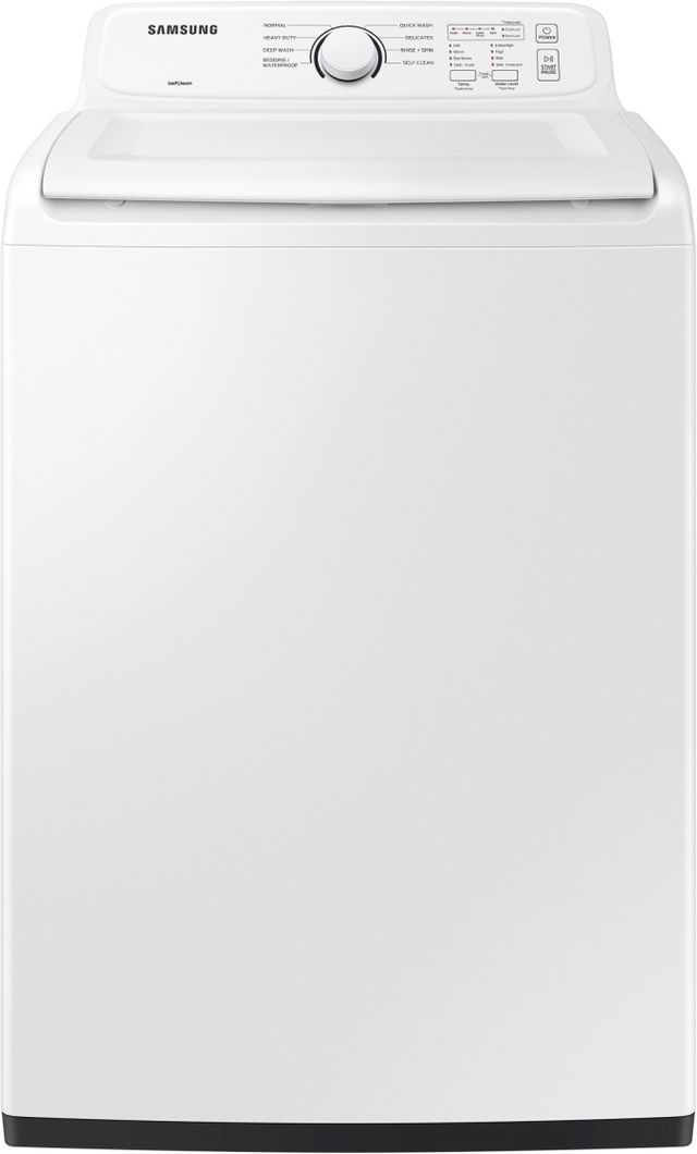 Samsung White Top Load Washer & Gas Dryer Laundry Pair-1