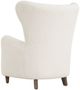 Uttermost® Ingel White Wingback Armchair-5