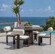 Uttermost® Madrone Golden Dark Bronze Metal Indoor-Outdoor Bistro Table-1