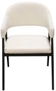 Diamond Sofa® Adele 2-Piece Cream Dining Chair Set-1
