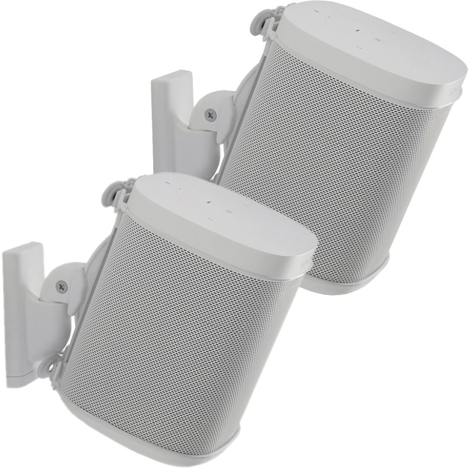 【SQWAD】Set free Me out sonosheet Sanus WSWM22-W1 Adjustable Wall Mount for Sonos ONE, Play:1