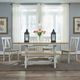 Liberty Furniture Lindsey Farm 6-Piece Sandstone/Weathered White Trestle Dining Set-1