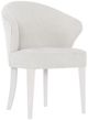 Bernhardt Silhouette Eggshell/White Arm Chair-0