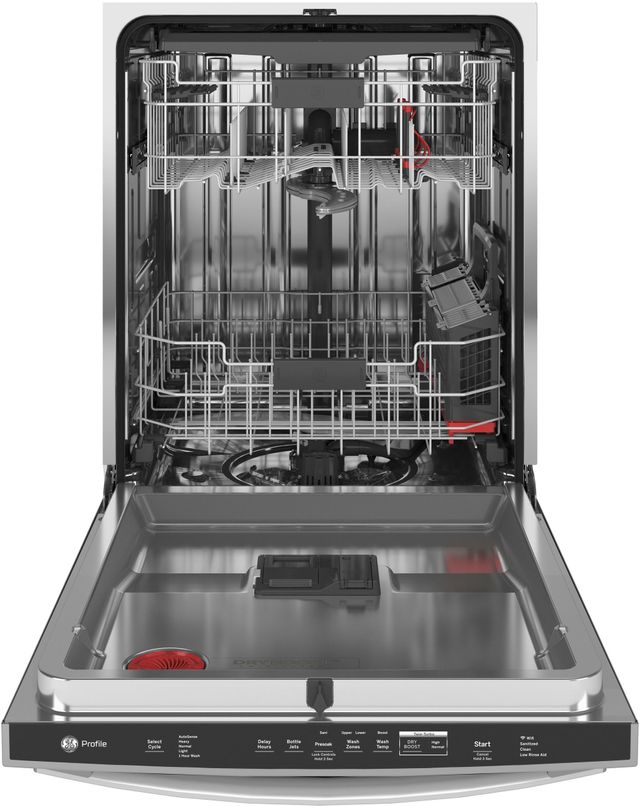 GE Profile™ 24" Fingerprint Resistant Stainless Steel Built In Dishwasher-1