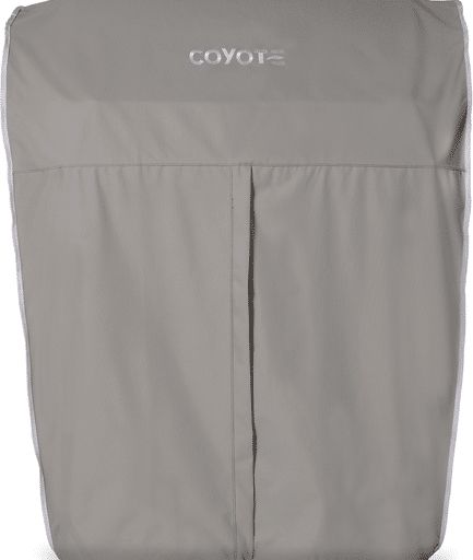 Coyote® 30" Light Grey Freestanding Flat Top Grill Cover-0