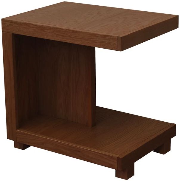 Legends Home Laurel Canyon Oak Bourbon Chairside Table-0