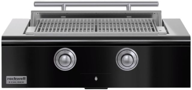 Caliber™ Rockwell 2-Burner Gloss Black Built-In Natural Gas Grill with Stainless Steel Hardware-0