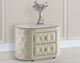 Crown Mark Voltare Ivory Nightstand-1
