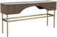 Fairfield® Dimitri Kafe 72" Console Table with White Marble Top-0