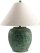 Surya Forest Dark Green Table Lamp-0