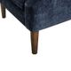 Olliix by Madison Park Qwen Navy Button Tufted Accent Chair-3