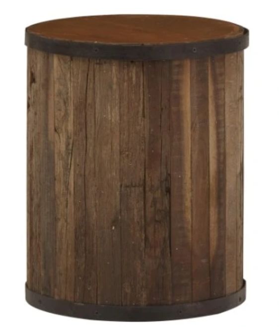 Jaipur Furniture Dark Brown Stool-0