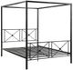 Mazin Furniture Rapa Queen Canopy Bed-0
