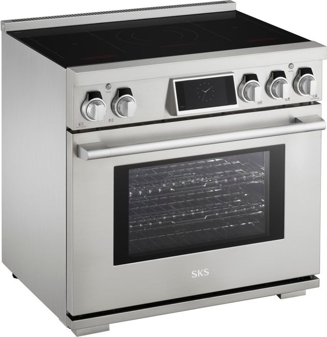 SKS 36" Stainless Steel Pro Style Induction Range-2