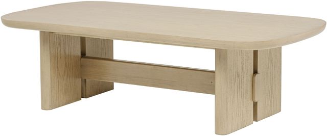 Coaster® Kailani Beige Oak Coffee Table-3