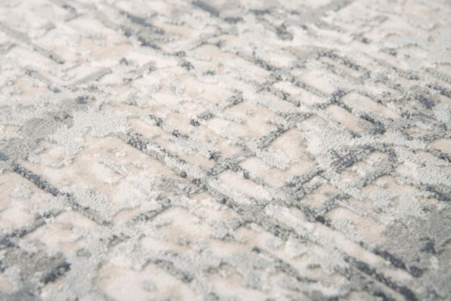 Rizzy Home Chelsea Cream/Gray 7'10" x 9'10" Rug-3