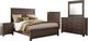 Liberty Furniture Thornwood Hills 5-Piece Rock Beaten Brown Queen Panel Bedroom Set-0