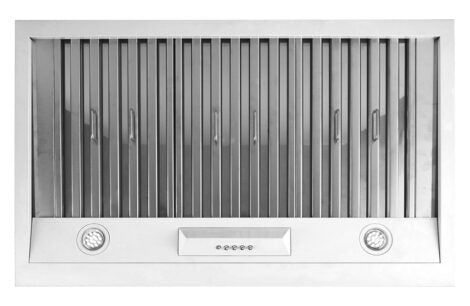 Unique® Appliances Classic Retro 30" Marshmallow White Under Cabinet Range Hood-3