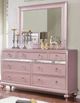Furniture of America® Avior Rose Gold 4-Piece Full Bedroom Set-2