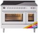 Ilve® Professional Plus II 48" Custom RAL Color Pro Style Induction Range-0