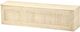 Crate Designs™ Furniture Unfinished Wood Top Storage Bench-0