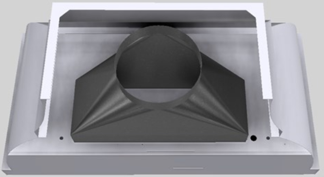 Vent-A-Hood® Designer Series 48" White Wall Mounted Range Hood-2