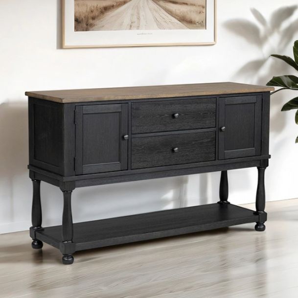 Furniture of America® Neue Mills Black Server-1
