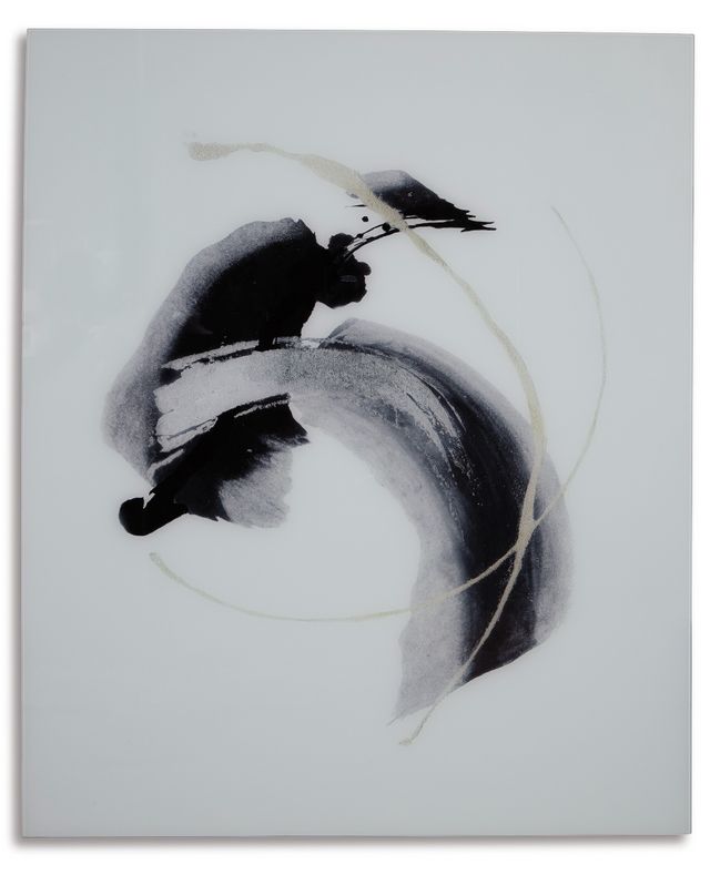 Signature Design by Ashley® Jenise Black Abstract Wall Art-1