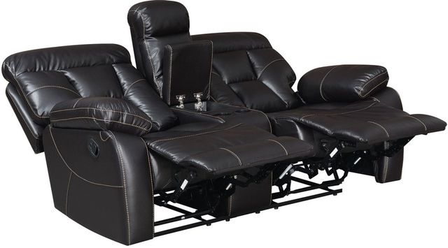 Steve Silver Co. Squire Sable Power Reclining Loveseat with Console-3