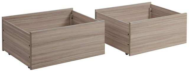 Signature Design by Ashley® Wrenalyn Two-Tone Twin Loft Bed with Under Bed Bin Storage-2