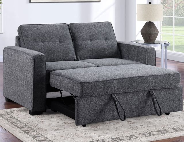 Steve Silver Co. Noah Gray Sleeper Loveseat-2