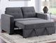 Steve Silver Co. Noah Gray Sleeper Loveseat-2
